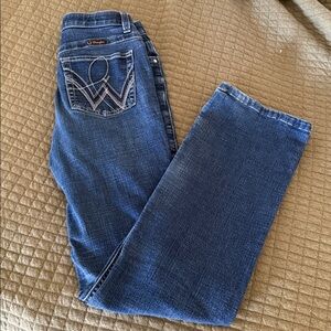 Wrangler 5/34 Women's Q-Baby Blue Jeans